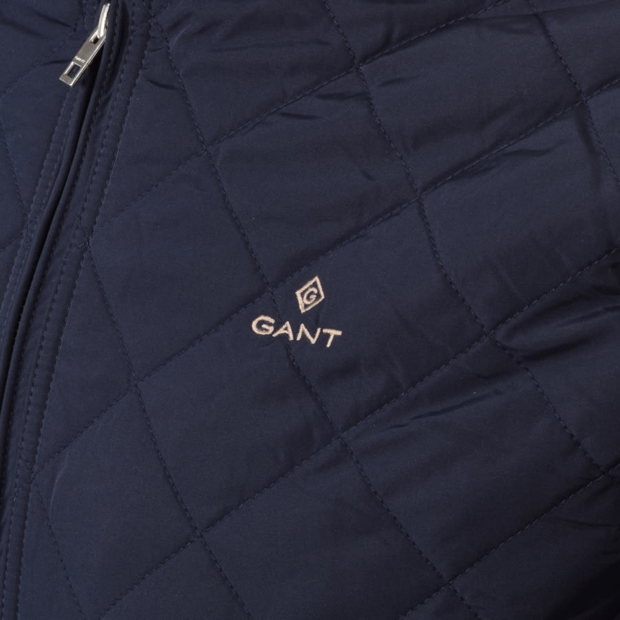 Alternative Image for ProductGant Quilted Windcheater Jacket Navy3